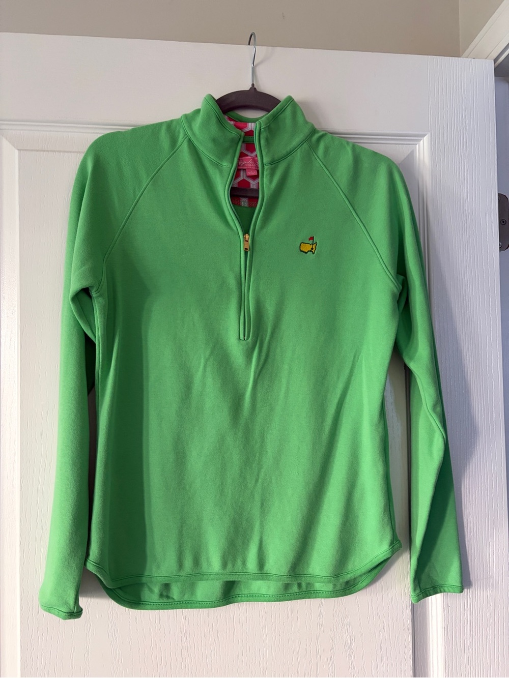 Masters Green Quarter-Zip Women's Pullover